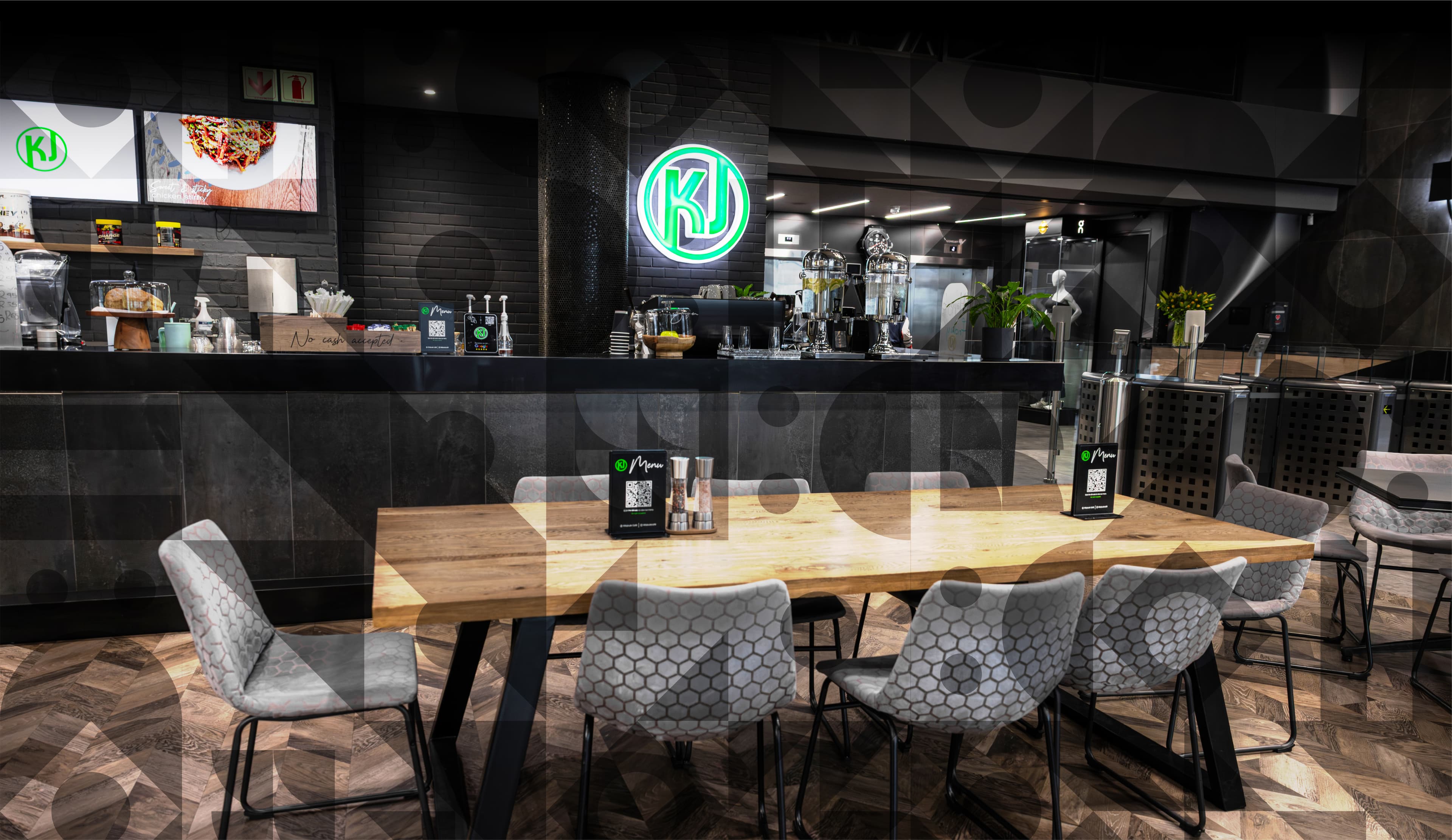 KiloJoule Café interior